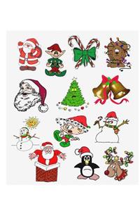 Christmas Image Assortment Composition Book 130 Pages