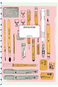 Composition Notebook College Ruled 7x10