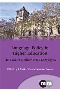 Language Policy in Higher Education