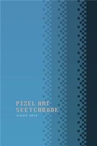 Pixel Art Sketchbook 64x64 Grid
