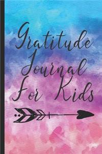Gratitude Journal For Kids