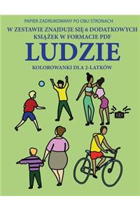Kolorowanka dla 2-latków (Ludzie)