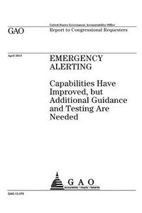 Emergency alerting