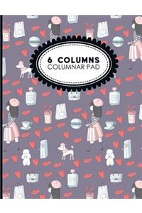 6 Columns Columnar Pad
