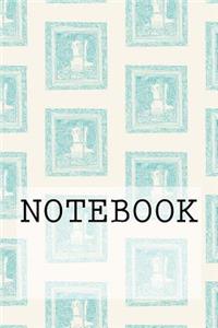 Notebook: Grot Window (Dark Green), Rydal Water, Lake District. Ruled (6 X 9): Ruled Paper Notebook