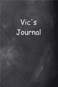 Vic Personalized Name Journal Custom Name Gift Idea Vic