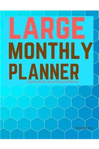 Alpinus Large Monthly Planner