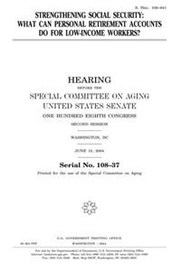 Strengthening Social Security