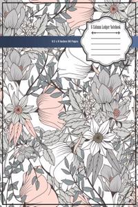 6 Column Ledger Notebook