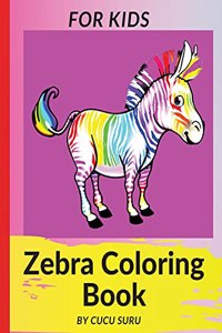 Zebra Coloring Book For Kids