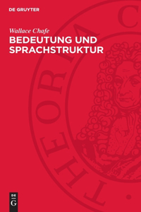 Bedeutung Und Sprachstruktur