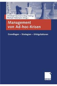 Management Von Ad-Hoc-Krisen