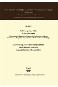 Die Wirkung Zunderhemmender Stoffe Beim Wärmen Von Stahl in Gasbeheizten Schmiedeöfen