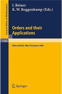 Orders and Their Applications