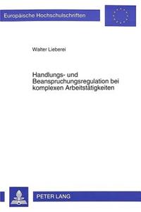 Handlungs- und Beanspruchungsregulation bei komplexen Arbeitstaetigkeiten