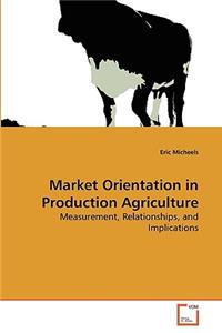 Market Orientation in Production Agriculture