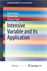 Intensive Variable and Its Application