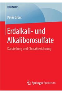 Erdalkali- Und Alkaliborosulfate