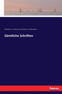 Sämtliche Schriften