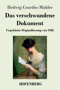 verschwundene Dokument