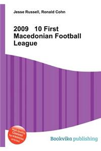 2009 10 First Macedonian Football League