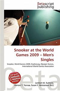 Snooker at the World Games 2009 - Men's Singles