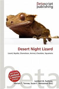 Desert Night Lizard