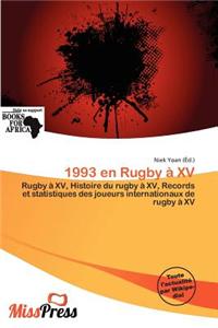 1993 En Rugby XV