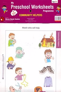 My Preschool Worksheets Programme Community Helpers