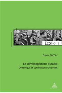 Le Developpement Durable