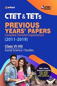 CTET & TETs Previous Year Papers Class 6-8 SOCIAL SCIENCE / STUDIES 2019 (Old Edition)