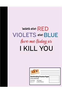 Handwriting Practice Paper