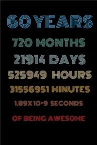 60 years of being awesome