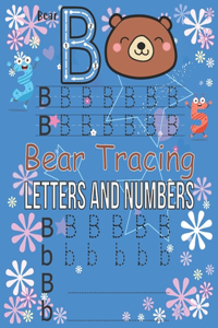 Tracing letters and numbers