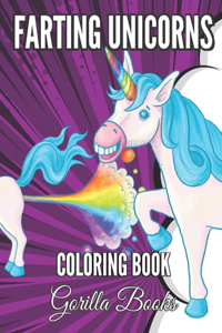 Farting Unicorns Coloring Book