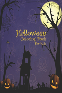 Halloween Coloring Book For Kids