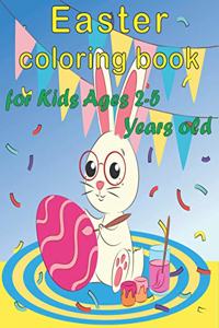 Easter Coloring Book for Kids Ages 2-5 Years Old