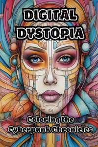 Digital Dystopia: Coloring the Cyberpunk Chronicles