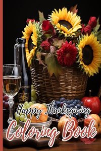 Happy Thanksgiving Coloring Book