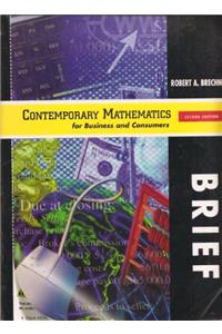 Brechner Contemporary Maths for Business and Con B Ed