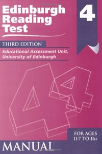 Edinburgh Reading Test (ERT) 4 Manual