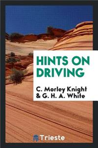 Hints on Driving