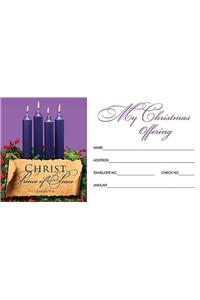 Advent Purple Offering Envelope