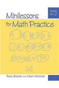 Minilessons for Math Practice, Grades K-2