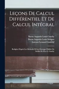 Leçons De Calcul Différentiel Et De Calcul Intégral