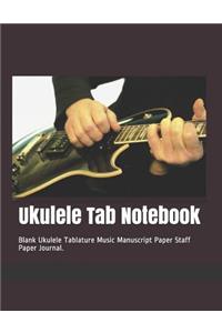 Ukulele Tab Notebook