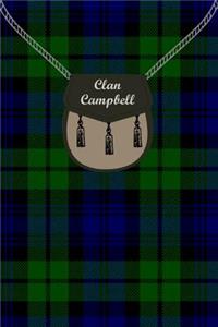 Clan Campbell Tartan Journal/Notebook