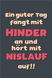 Ein guter Tag fängt mit Hindernislauf an