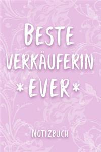 Beste Verkäuferin Ever Notizbuch