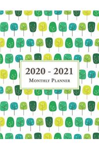 2020-2021 Monthly Planner